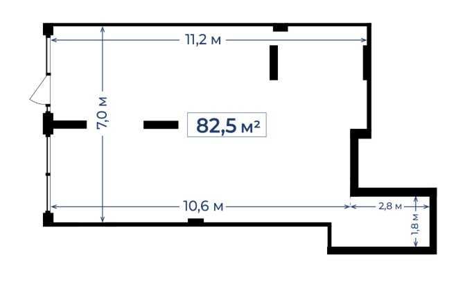 Продаж Комерційного приміщення з фасадним входом Хоткевича