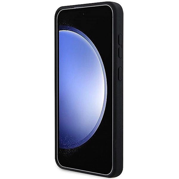 Etui AMG Silicone Carbon Pattern MagSafe na Samsung Galaxy S24 - czarn