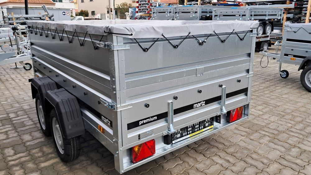 ATRELADO MARTZ PREMIUM 2,65M/2 + kit de laterais e lona plana NOVO