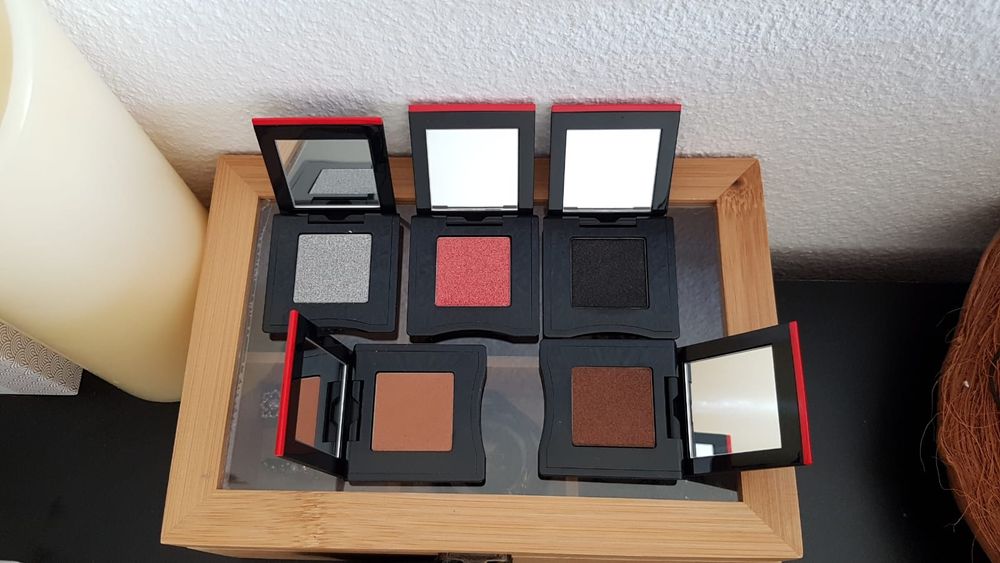 Тени для век Shiseido Pop PowderGel 5цветов,оригинал.