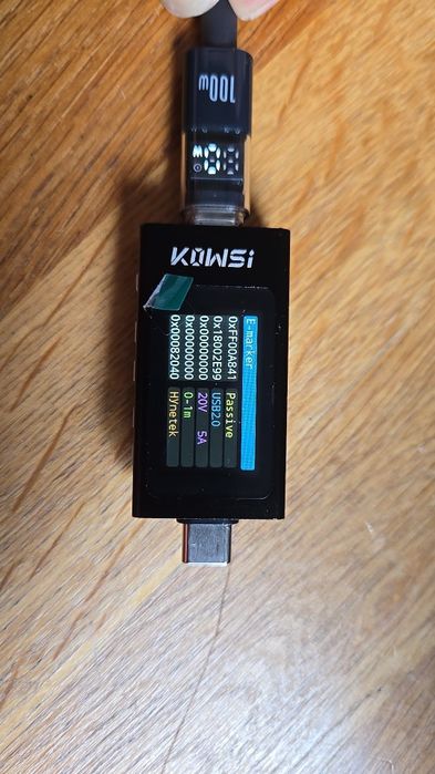 Testador USB-C PD 4V–30V 12A | Medição, Trigger PD, Ripple