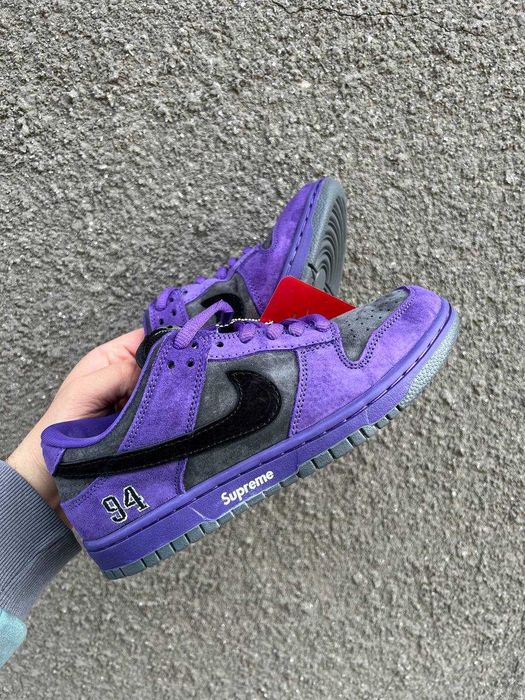 !SALE! Кросівки Nike SB Dunk Supreme Purple 37 38 39 40 41 42 43 44 45