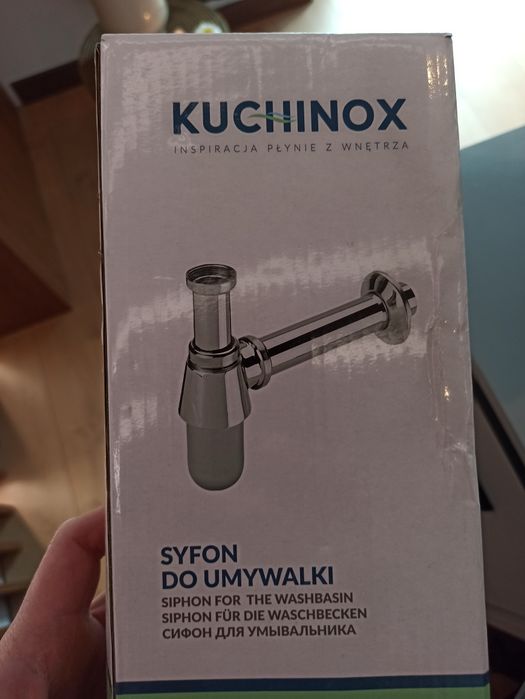 Syfon butelkowy chrom 50zl