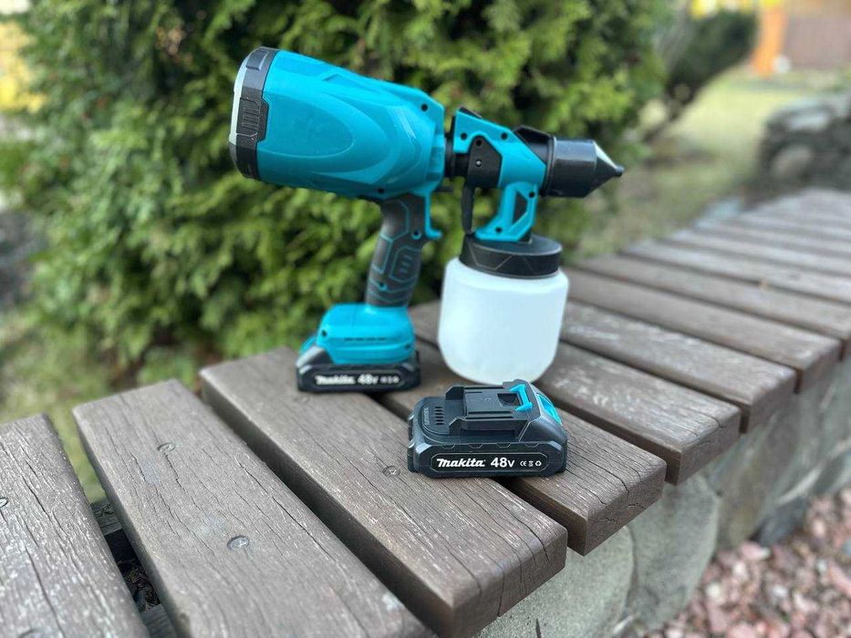 Фарборозпилювач. Краскопульт аккумуляторный. Фарбопульт. Пульверизатор