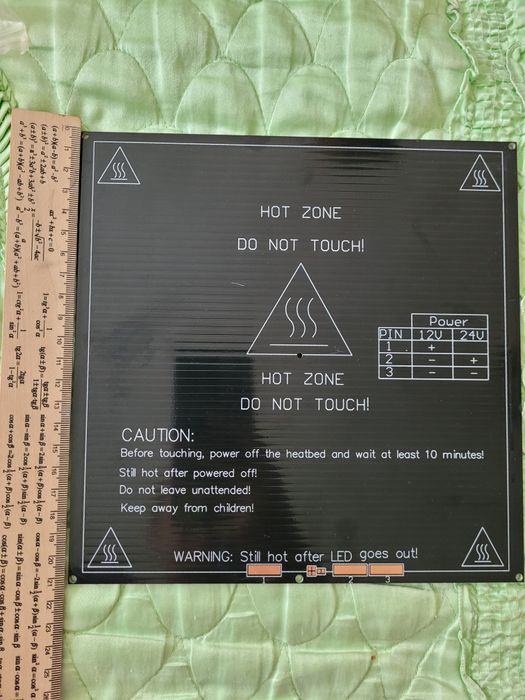 Термо-стіл 3 мм 210×210мм