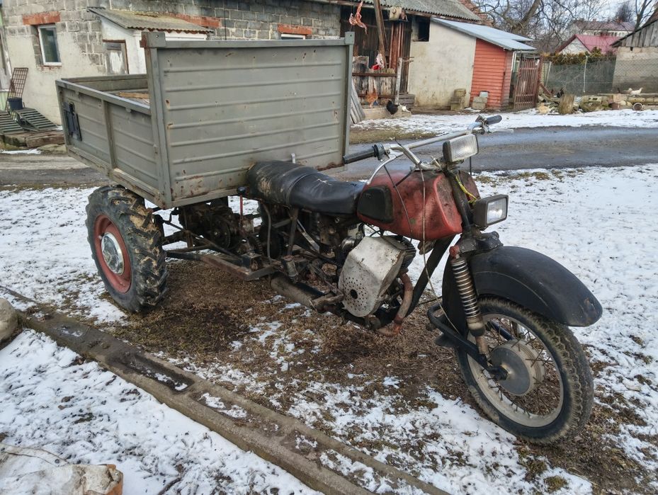 Riksza wsk125 wywrot