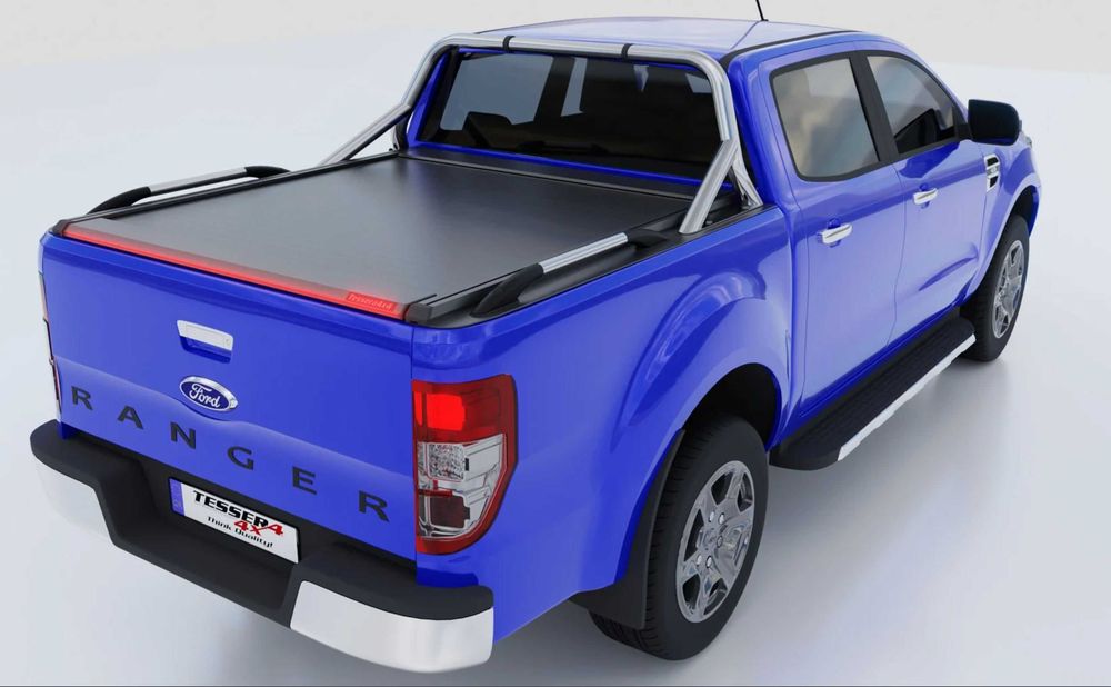 Orurowanie Paki Srebrne Chrom SPORT Rollbar Pick-Up Hardtop Zabudowa
