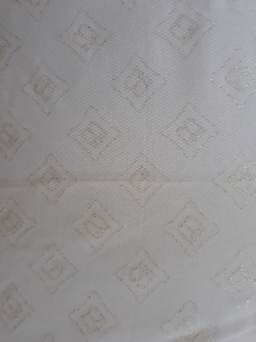 parasolka na chrzest ślubna biała ze złotymi elementami LauraBiagiotti