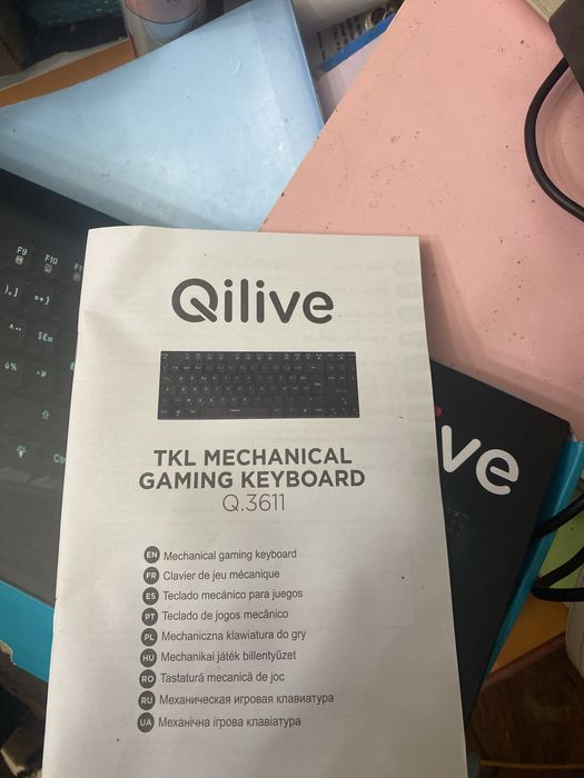 Teclado Mecânico Gaming Qilive Q.3611 Rgb