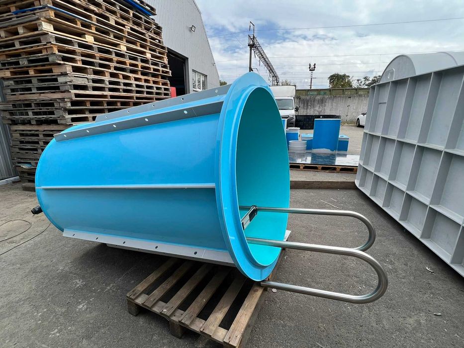 Виробництво: купіль для сауни чи лазні, чаша для бассейна чи ставка