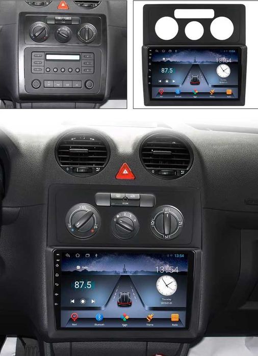 Штатна магнітола Mekede під Volkswagen Caddy 2K 3 III (2004-2010)