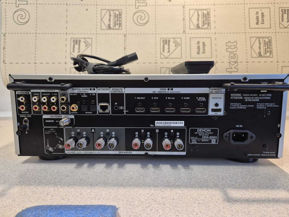 Amplituner wzmacniacz Stereo Denon DRA 800 H WiFi BT
