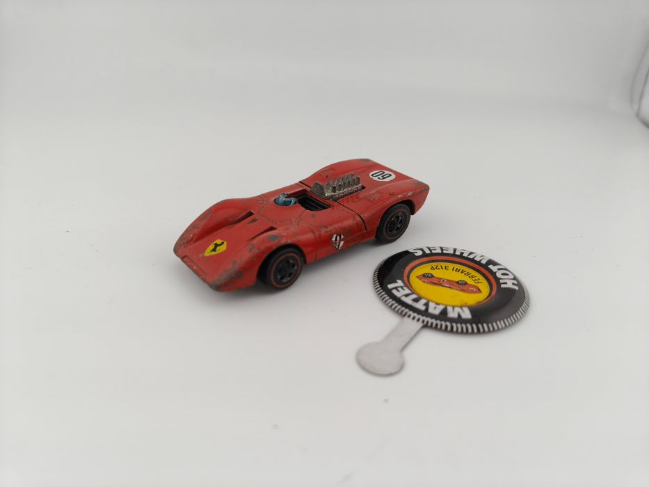 Hot Wheels Redline Ferrari 312P + Pin