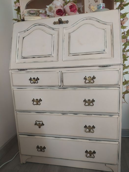 Sekretarzyk, barek, komoda, shabby chic