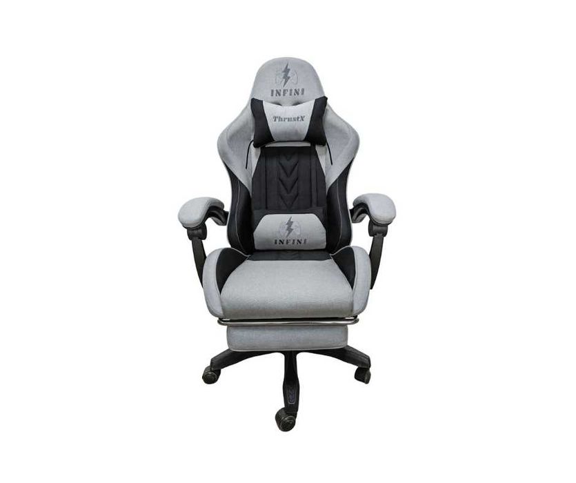 Fotel Gamingowy Infini ThrustX Light Gray