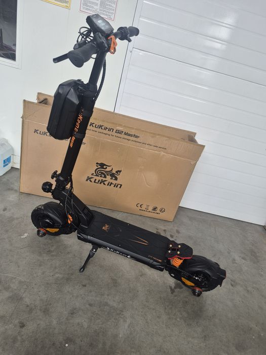 Kukirin G2 Master ,  hydraulika NUTT 52V , 2x1000W , 79km/h