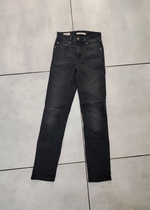 Jeansy LEVI'S 724 high rise straight dżinsy rurki