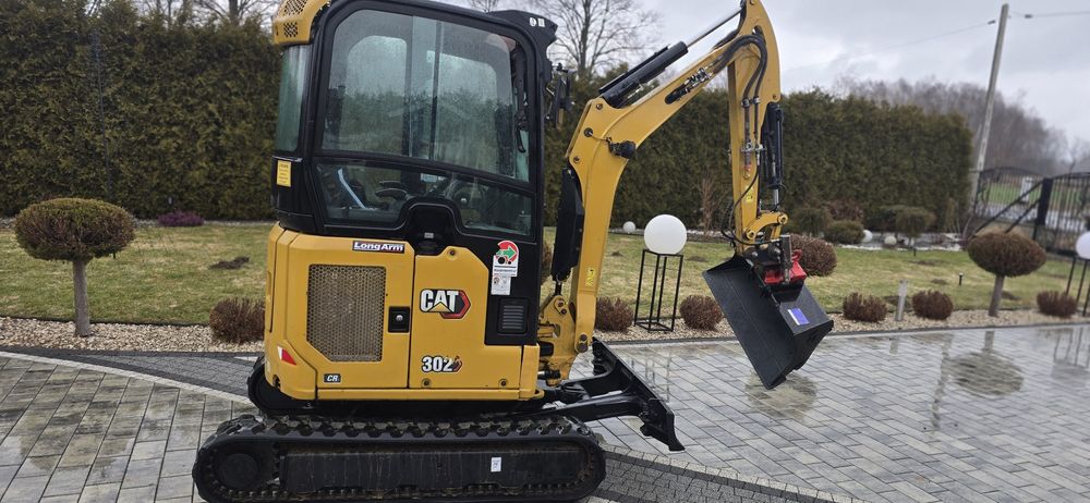 Minikoparka caterpillar 302Cr 2.2t Brutto Perfect Mocna koparka