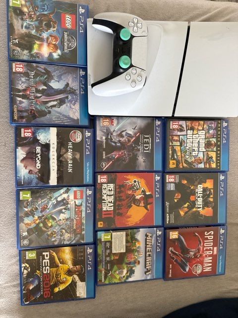 Play station 5 slim plus gry