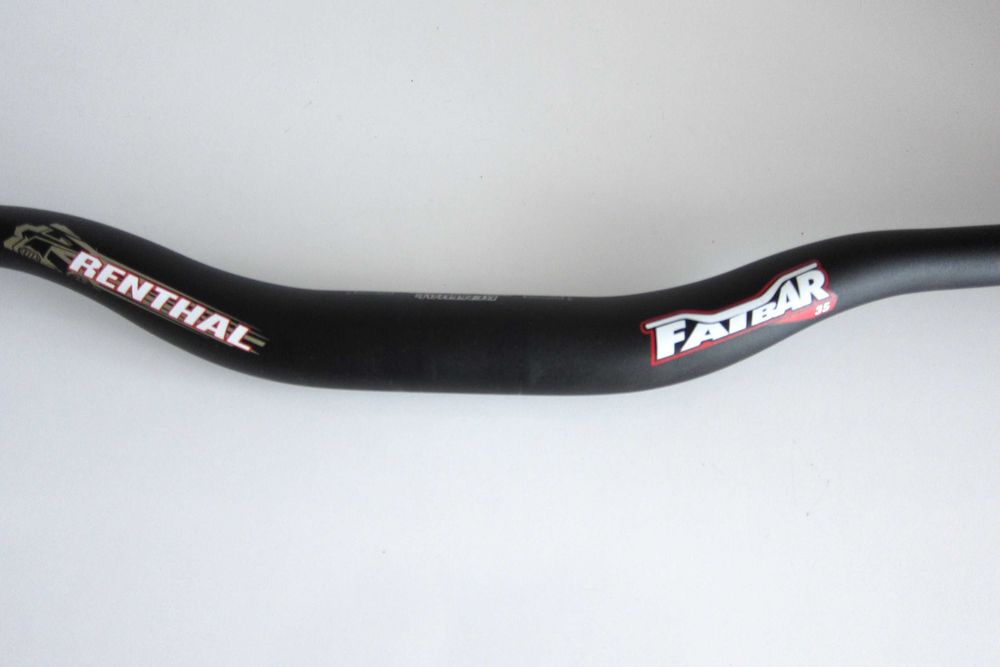 Кермо руль Renthal Fatbar 35 Handlebar 800mm, Rise 30mm  BLACK