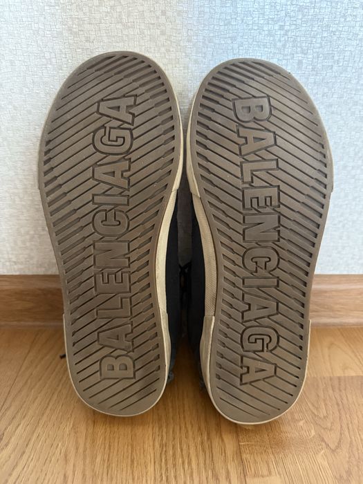 Кеди Balenciaga Paris Low Top Sneakers Black