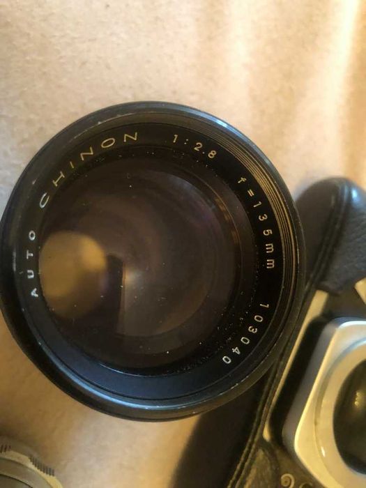 Pentax Asahi Spotmatic+Carl Zeiss Biotar 1:2,f=58 mm +Chinon 2,8/135mm