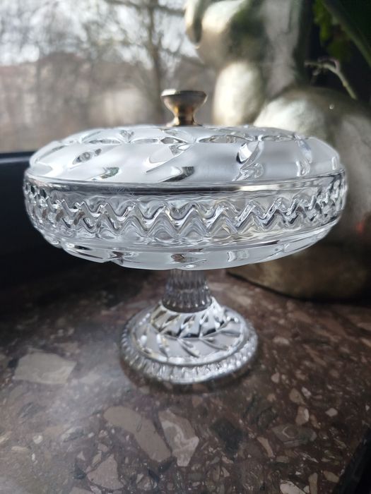 Stare szkło kryształ.