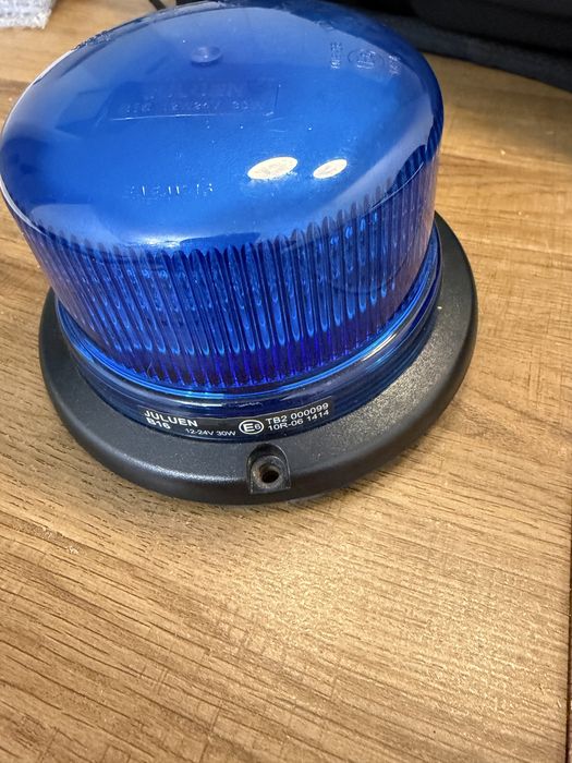 Lampa pojedyncza kogut JULUEN B16 niebieska barwa