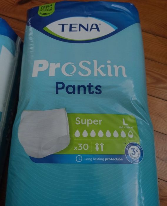Tena ProSkin Super L  30 szt x 2/ Majtki chłonne