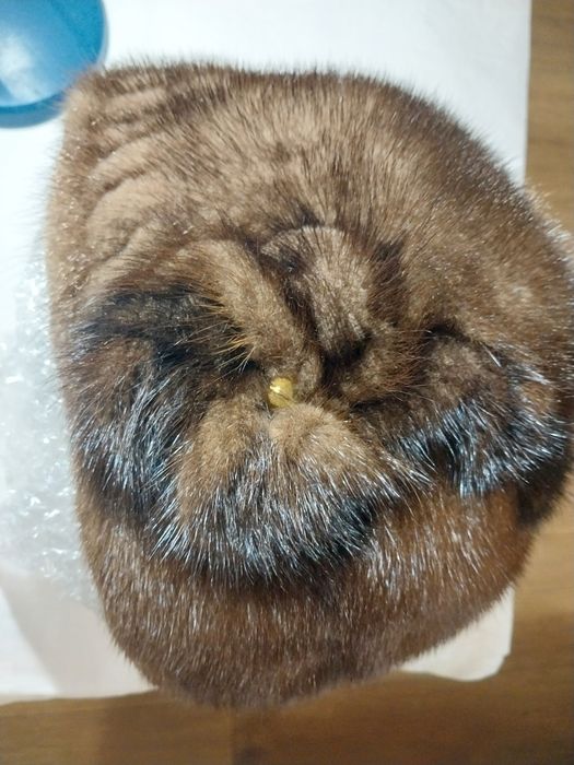 Норковая шапка р 54-58