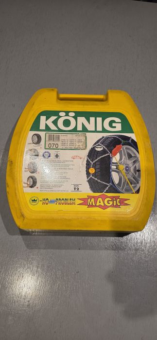 Łańcuchy śniegowe na koła Konig 070