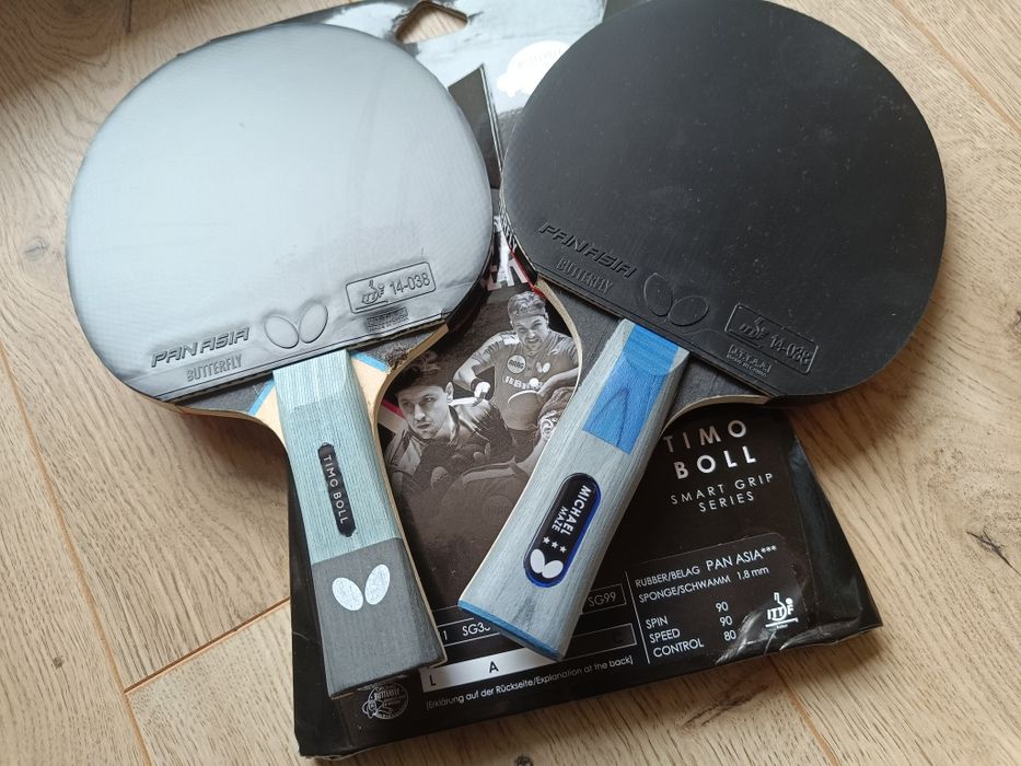 Rakietki butterfly timo Boll tenis stołowy Andora donic tibhar joola