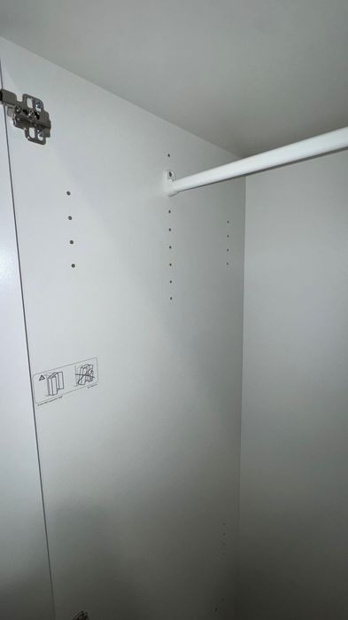 Roupeiro ikea KLEPPSTAD branco