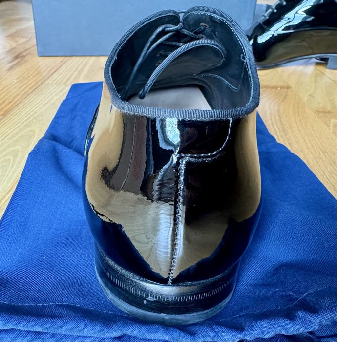 Lakierki Hugo Boss Oxford  r. 43 do ślubu do smokingu