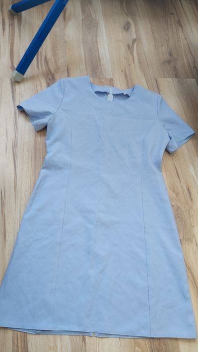 Baby blues śliczna sukienka 40 L letnia poduszeczki