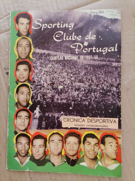 SPORTING Campeão Nacional 1957/58 Crónica Desportiva Número Especial