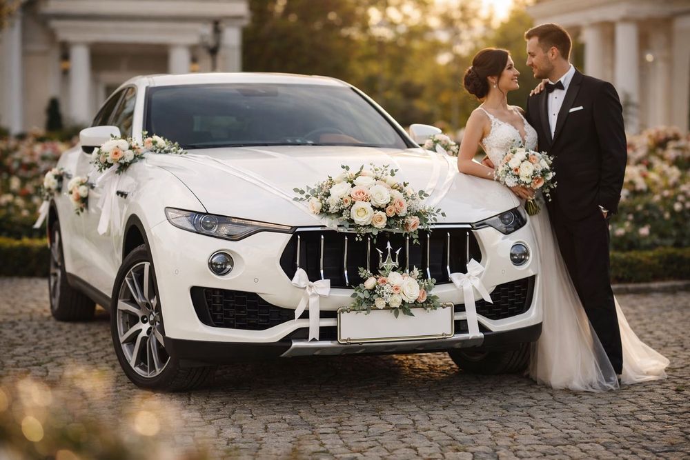 Wynajem Egzotyczne Auto Premium do Ślubu - Maserati Levante - Warszawa