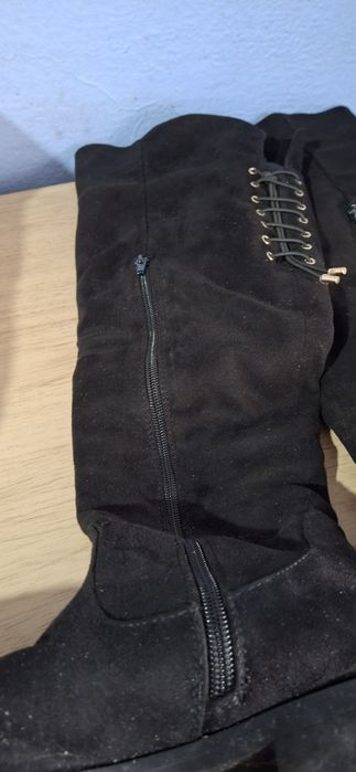 Botas cano alto preto