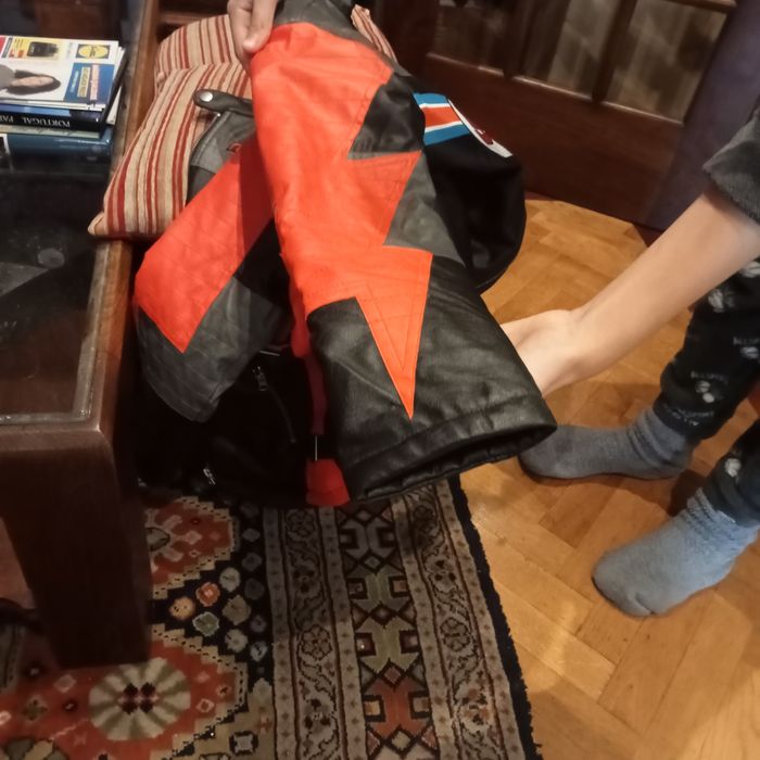 Casaco estilo motocross