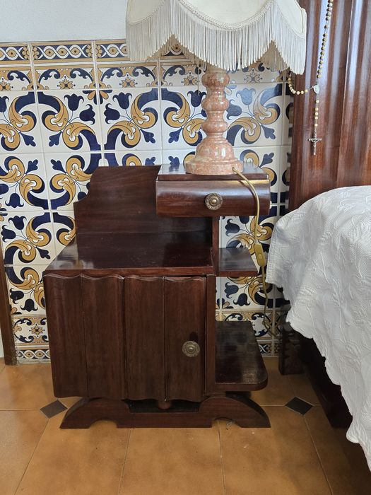 Mobília de quarto em pau santo