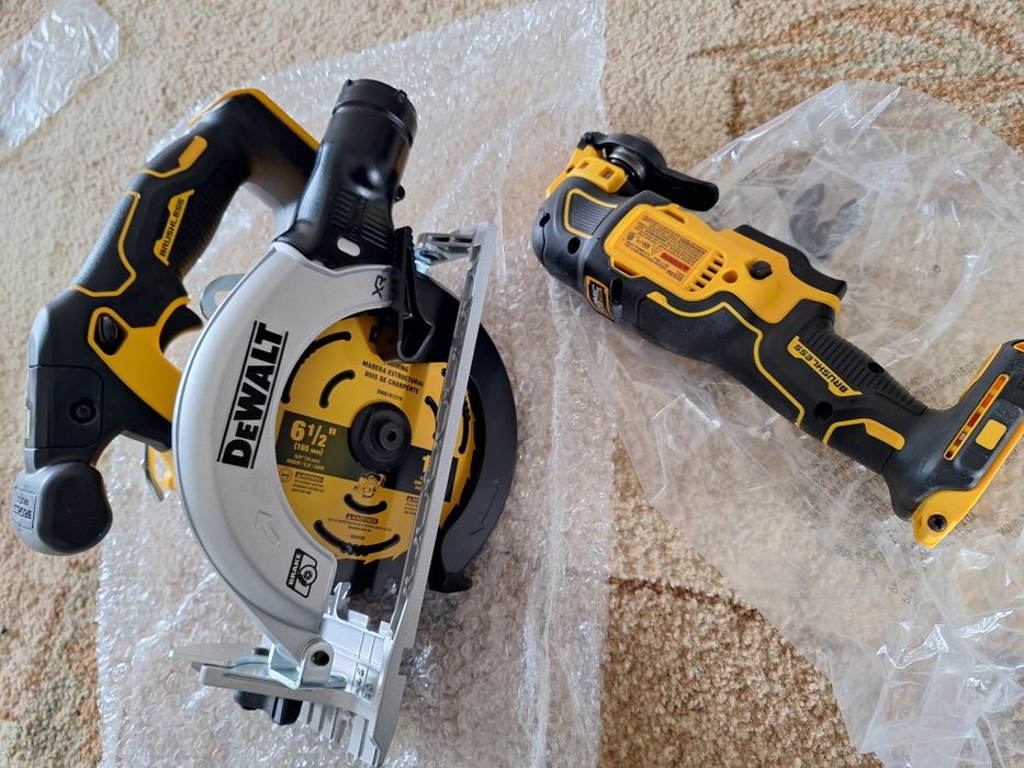 Pilarka dewolt dcs565 20v , multi tol dcs354  w zestawie