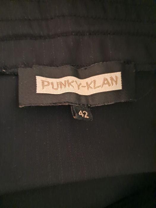Чорна спідниця Punky-Klan, розмір 42