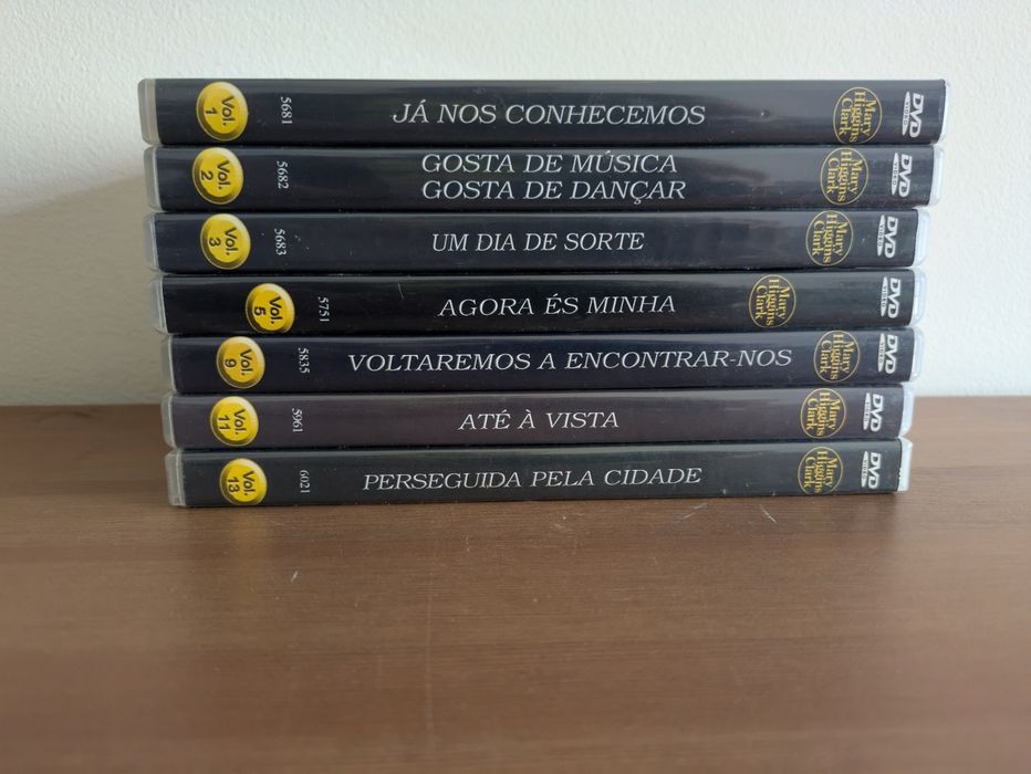 DVD Collection "Mary Higgins Clark" 7 Units (Like New)