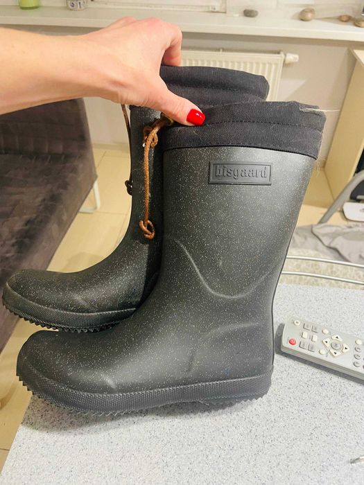 Резиновые сапоги на меху Bisgaard 35размер детские