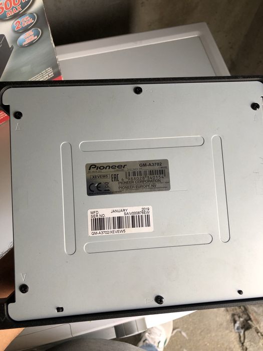 Amplificador auto Pioneer