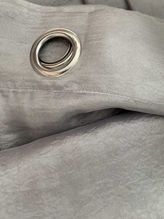 Cortinado acetinado cinza 140x260cm