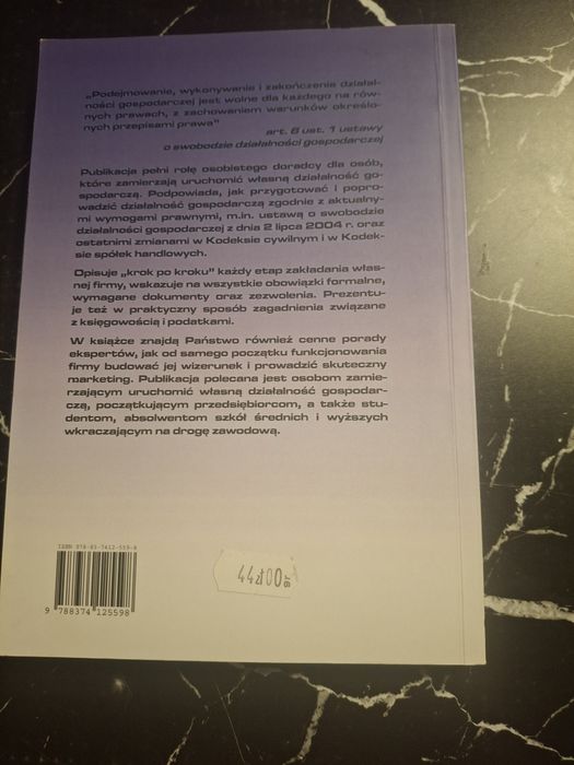 Własna firma. Książka