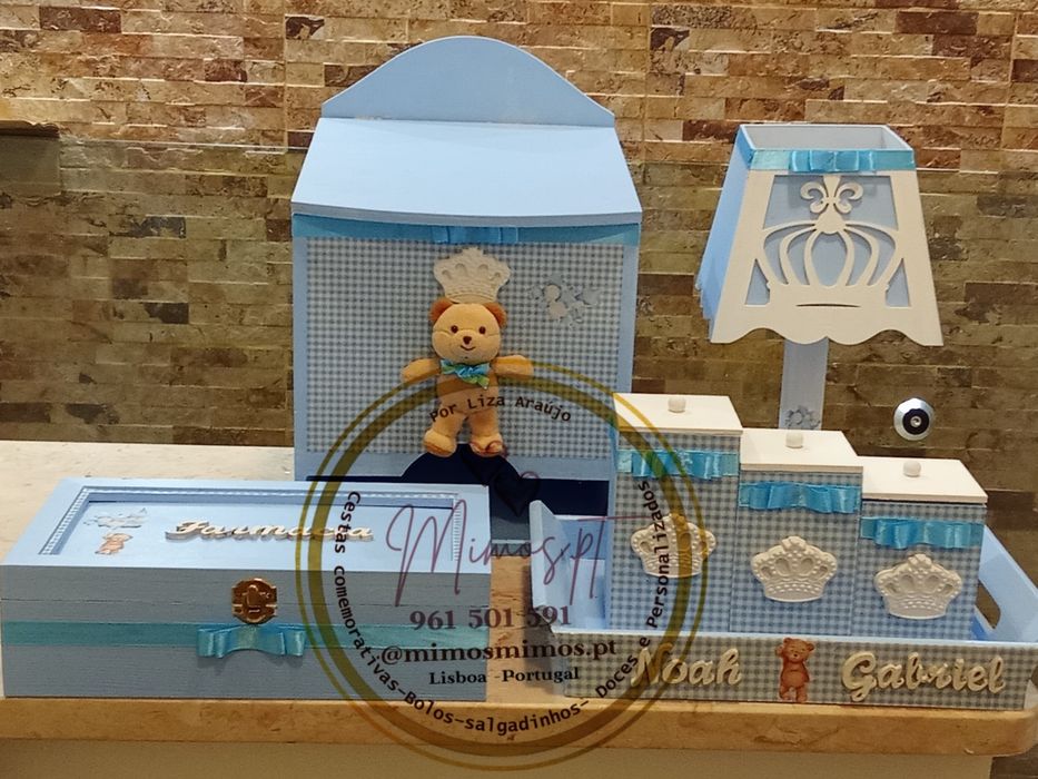Kit higiene bebê personalizado
