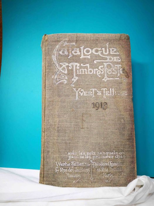 [SELOS] CATÁLOGO Yvert & Tellier de todos os selos emitidos em todo o mundo entre 1840 e 1912