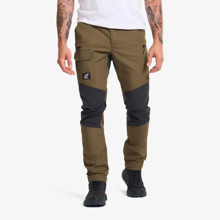 RevolutionRace Nordwand Pants Męskie Kangaroo Brown/Anthracite
